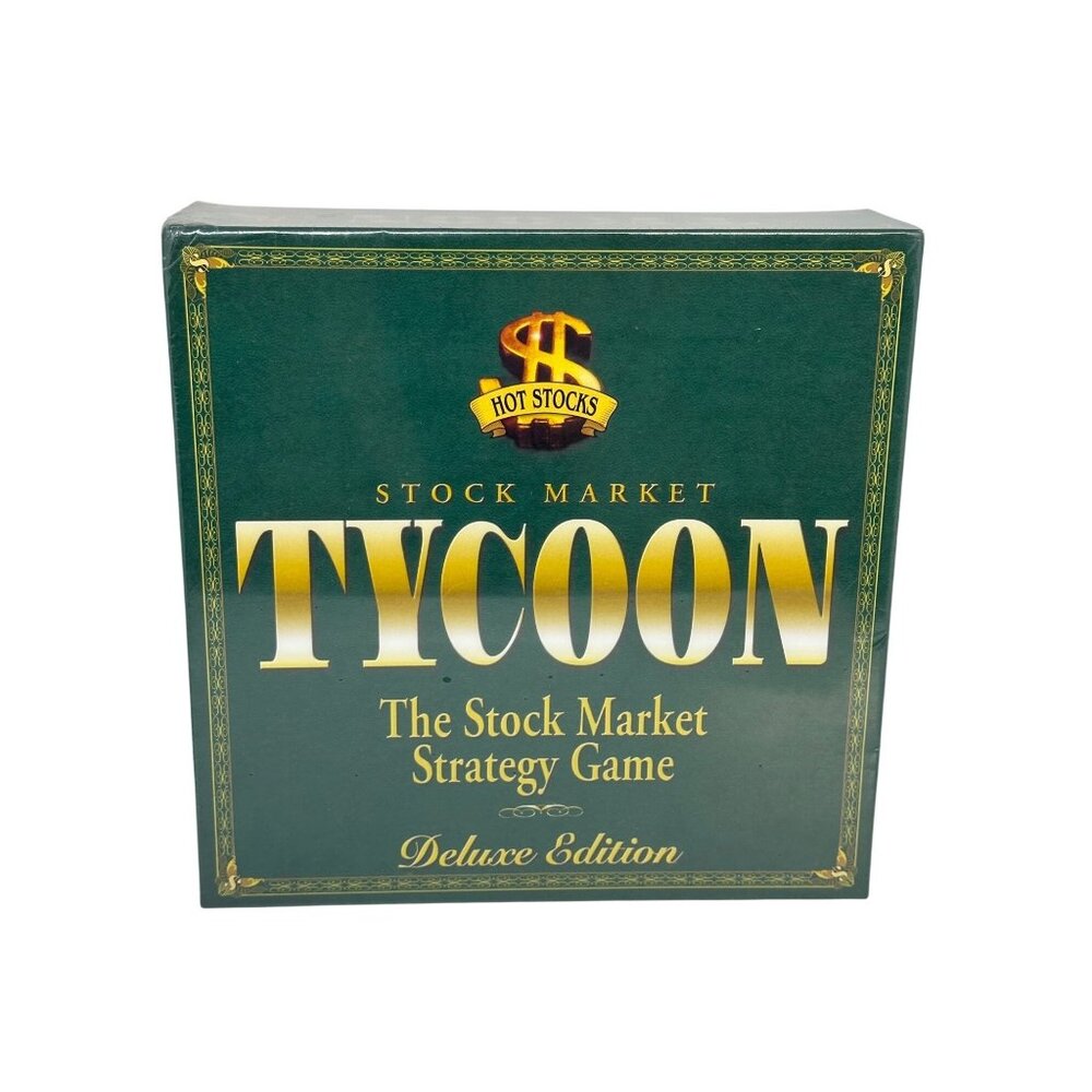 NEW Tycoon The Stock Market Strategy Game Deluxe Edition 2-6 Players Board Game